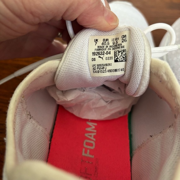 Puma Radiate XT White & Pink Athletic Soft Foam+ Training Sneakers Women’s 9.5 - Picture 7 of 7